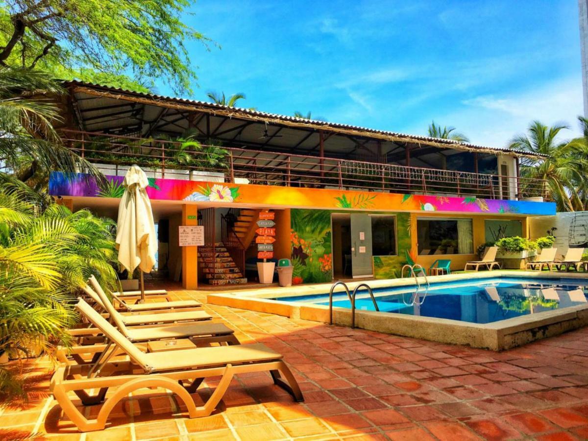 The Cantamar Beach Hostel Santa Marta  Exterior foto